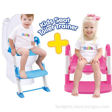 Children Toilet Ladder Sit Implement